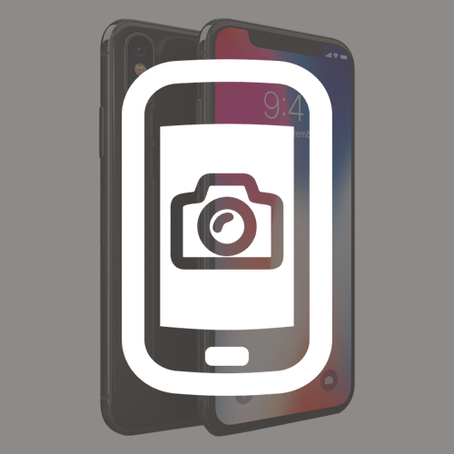 Замена камеры основной или фронтальной в iPhone X